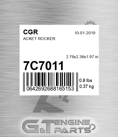 7C7011 CGR Acket Rocker