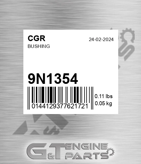 9N1354 CGR Bushing