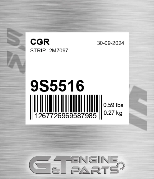 9S5516 CGR Strip -2m7097