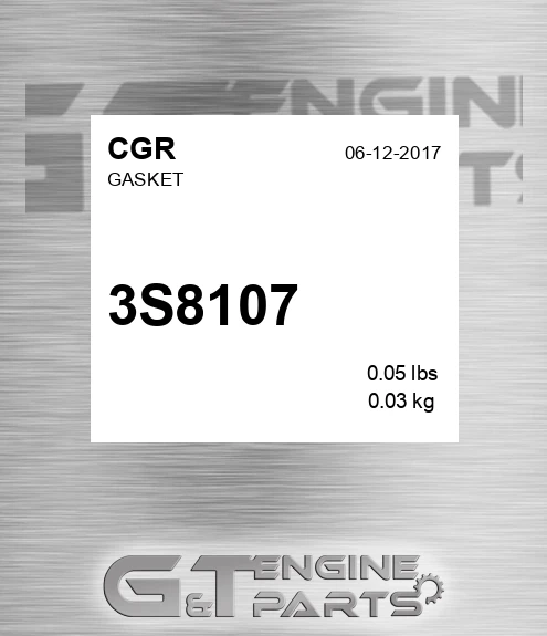 3S8107 Gasket