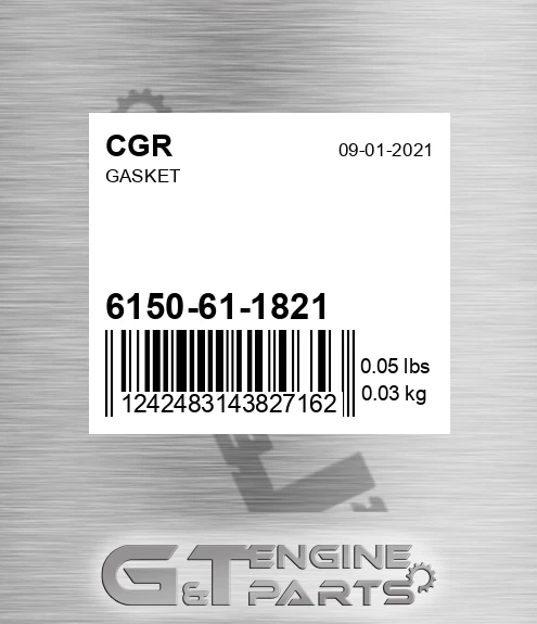 6150-61-1821 Gasket