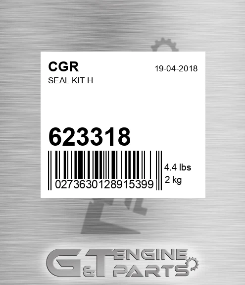 623318 Seal Kit H