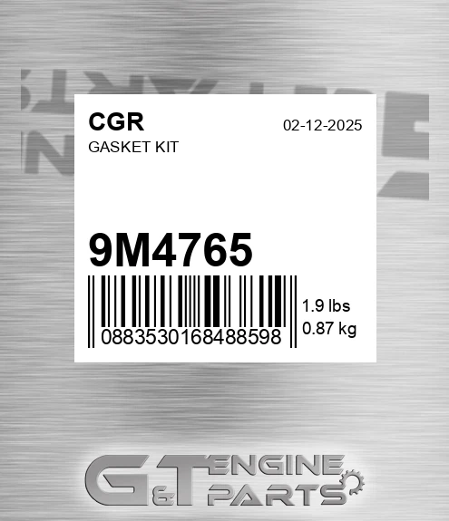 9M4765 Gasket Kit
