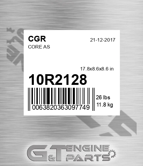 10R2128 Core As for CGR