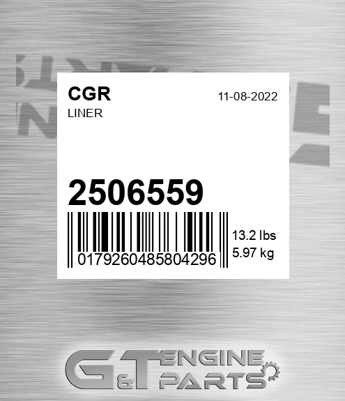 2506559 Liner for CGR