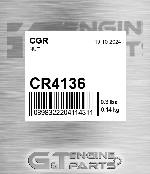 CR4136 Nut