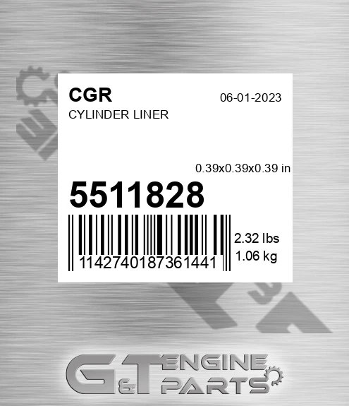 5511828 Cylinder Liner