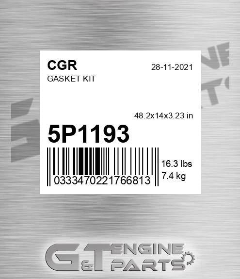 5P1193 CGR Gasket Kit