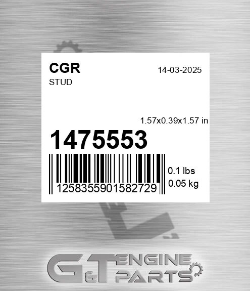 1475553 CGR Stud