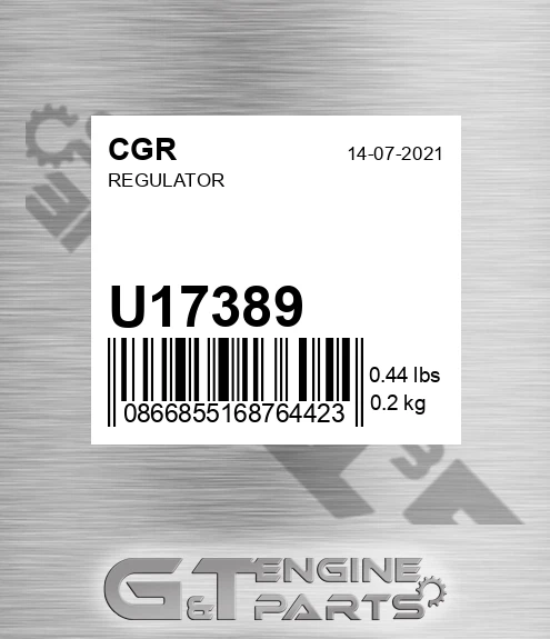 U17389 CGR Regulator