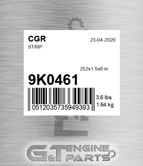9K0461 Strip