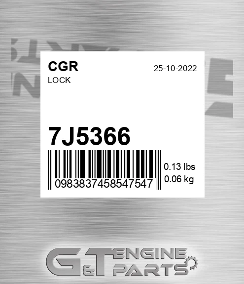 7J5366 Lock
