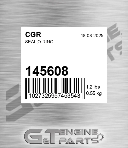145608 Seal,o Ring
