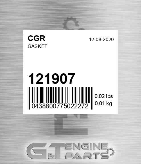 121907 Gasket
