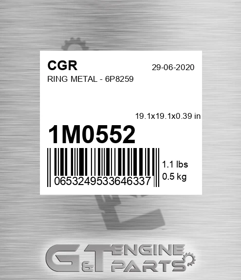 1M0552 Ring Metal - 6p8259