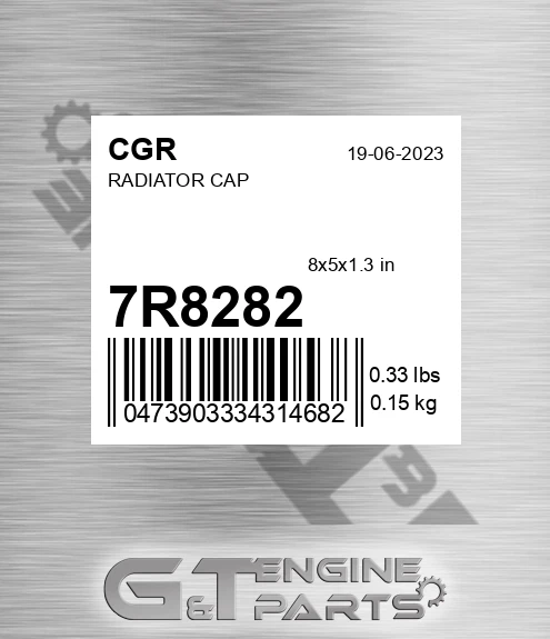7R8282 CGR Radiator Cap