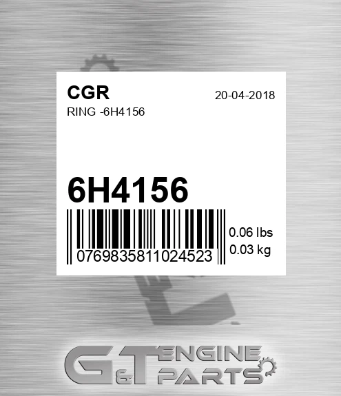 6H4156 CGR Ring -