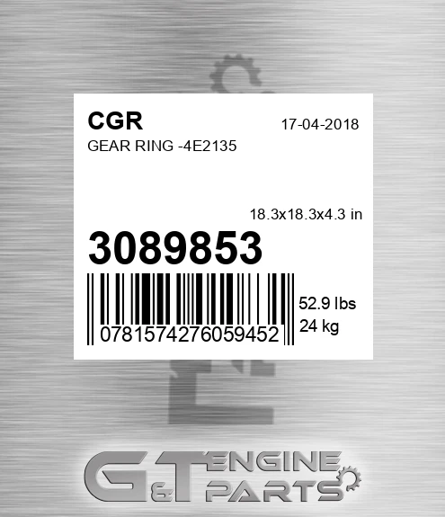 3089853 Gear Ring -4e2135