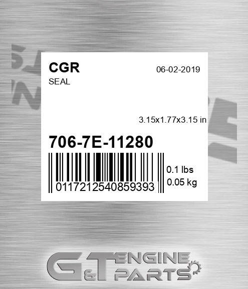 706-7E-11280 Seal