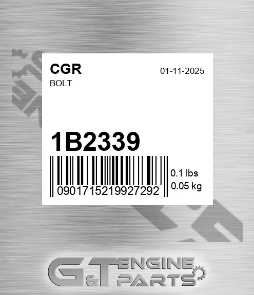 1B2339 Bolt