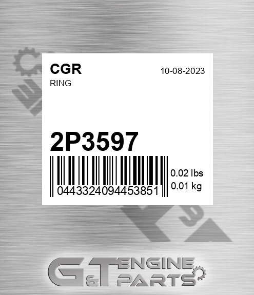 2P3597 Ring