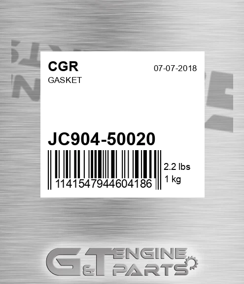 JC904-50020 Gasket