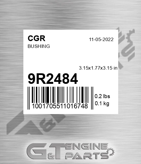 9R2484 CGR Bushing