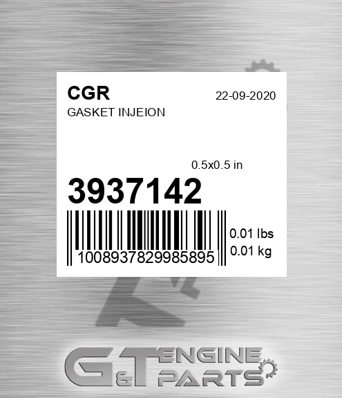 3937142 Gasket Injeion