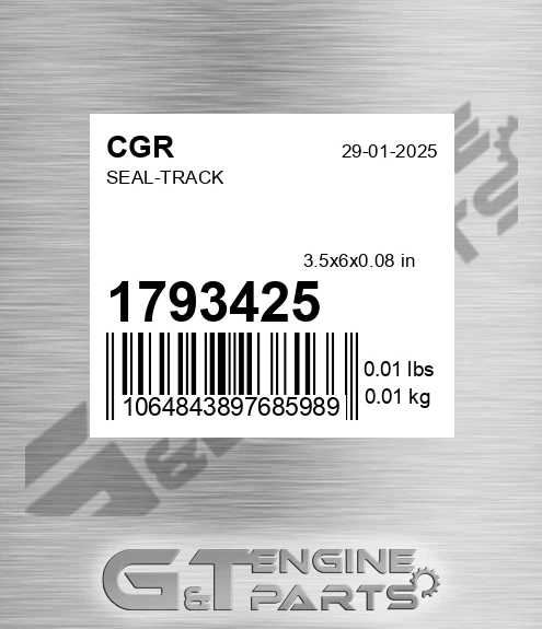 1793425 CGR Seal-track