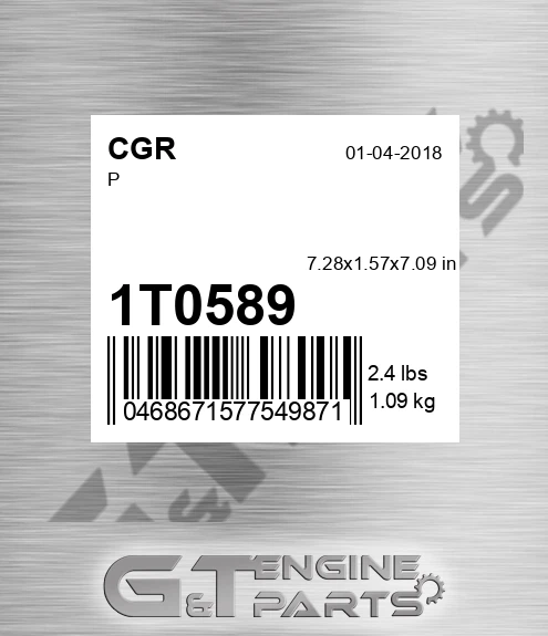 1T0589 P for CGR