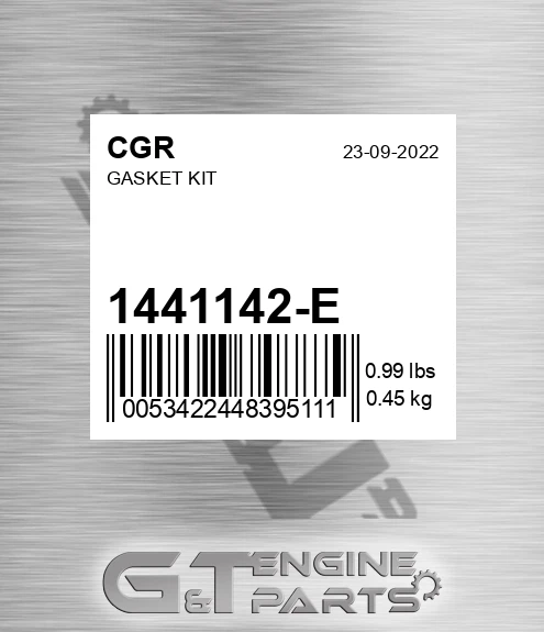 1441142-E Gasket Kit
