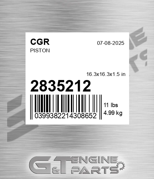 2835212 Piston for CGR
