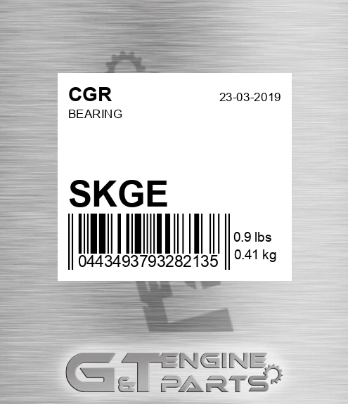 SKGE CGR Bearing