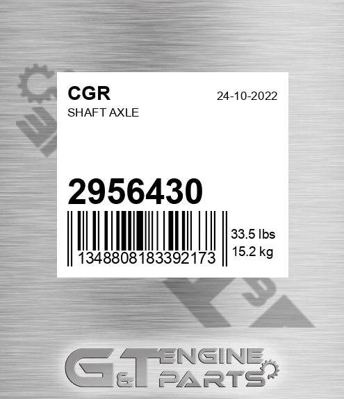 2956430 Shaft Axle