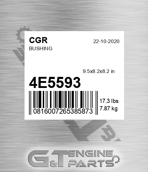 4E5593 Bushing