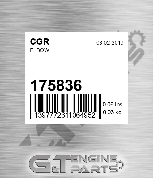 175836 CGR Elbow