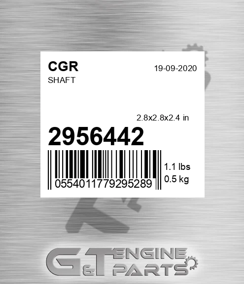 2956442 CGR Shaft