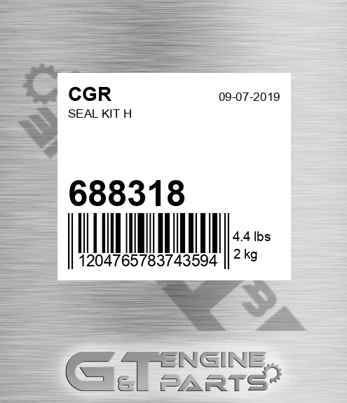 688318 Seal Kit H