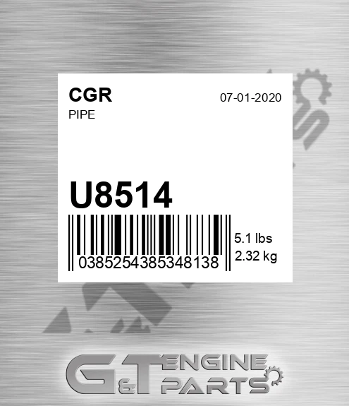U8514 Pipe