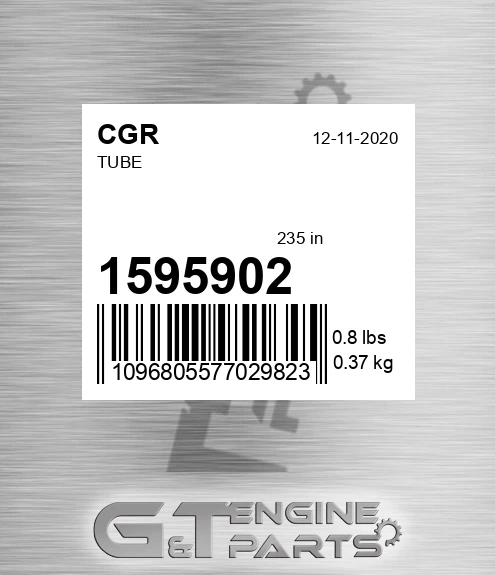 1595902 CGR Tube