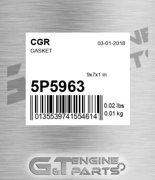 5P5963 CGR Gasket