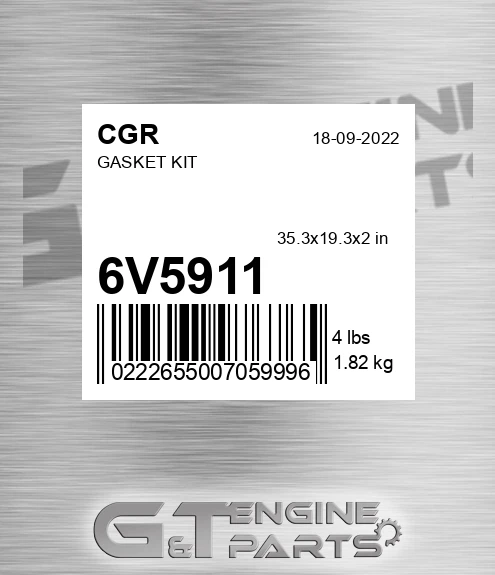 6V5911 CGR Gasket Kit