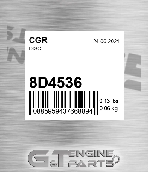 8D4536 Disc