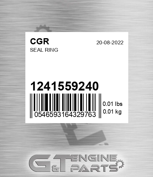 1241559240 Seal Ring for CGR