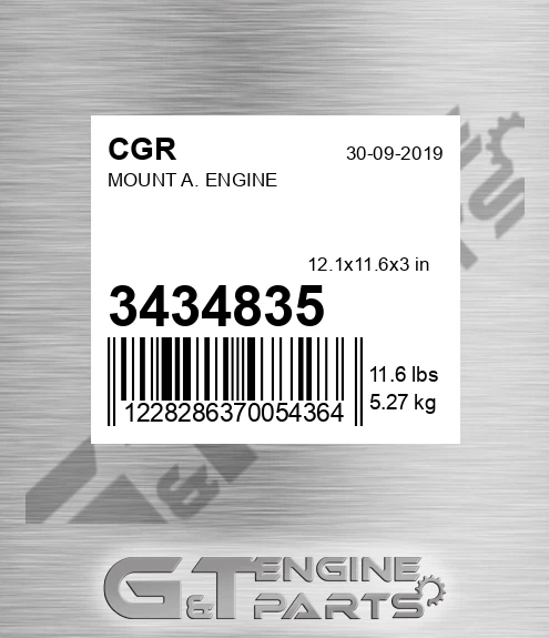 3434835 Mount A. Engine