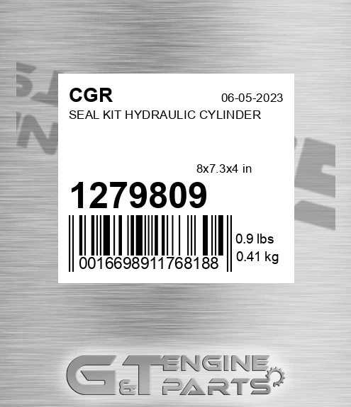1279809 Seal Kit Hydraulic Cylinder