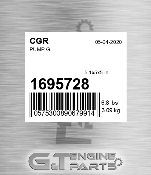 1695728 CGR Pump G.