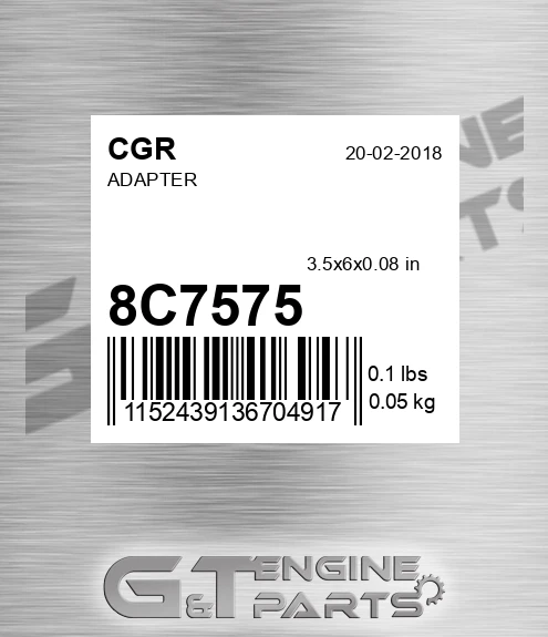 8C7575 CGR Adapter