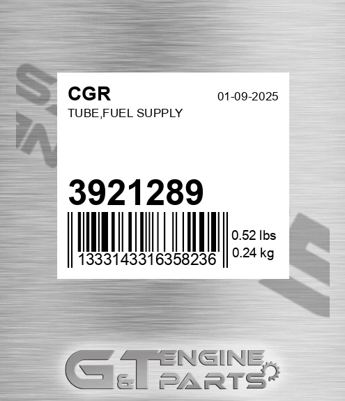 3921289 Tube,fuel Supply