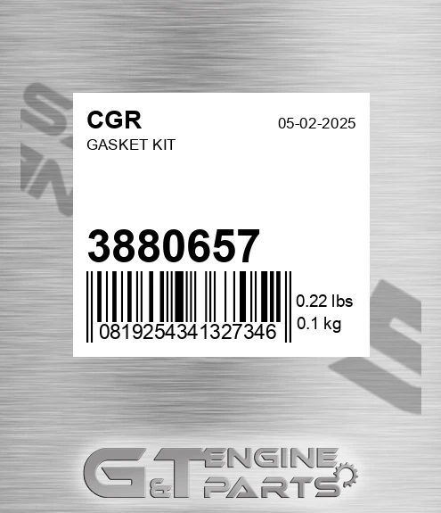 3880657 Gasket Kit